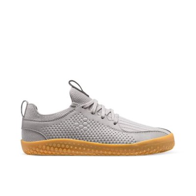 Vivobarefoot Primus Knit II - School Schoenen Grijs Junioren - TMW453207